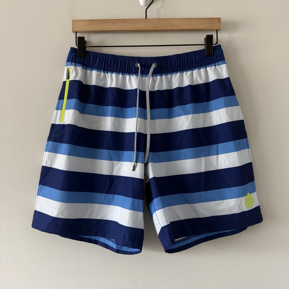 Stio Shorts Mens Medium‎ Striped 7" Inseam Performance Outdoor Lightweight